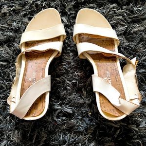 Well Worn Wedge Sandals
